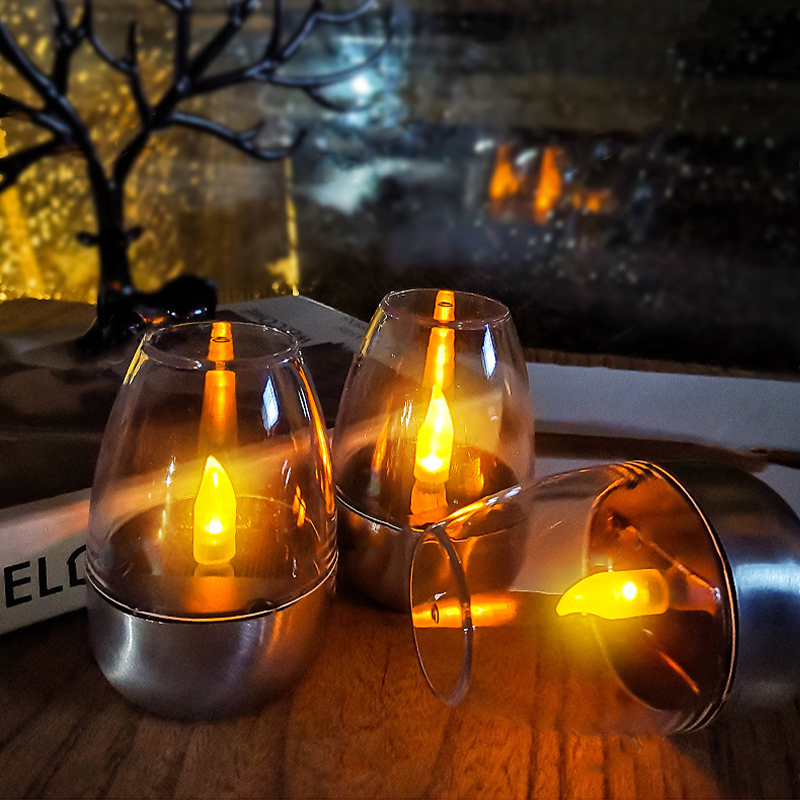 Outdoor Lighting Wedding Decor - 태양광 무연 촛불 야외 방수 LED