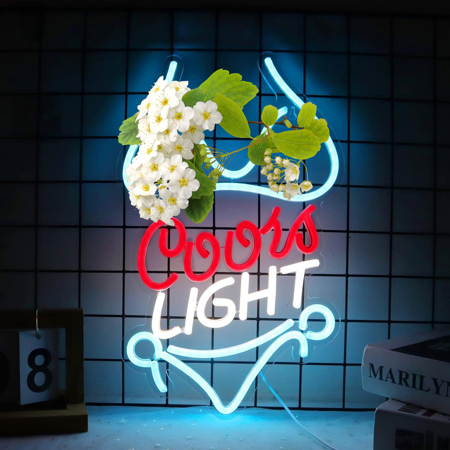 Home Decor Lighting Brands - 쿠어스 라이트 네온사인 LED 무드등 USB