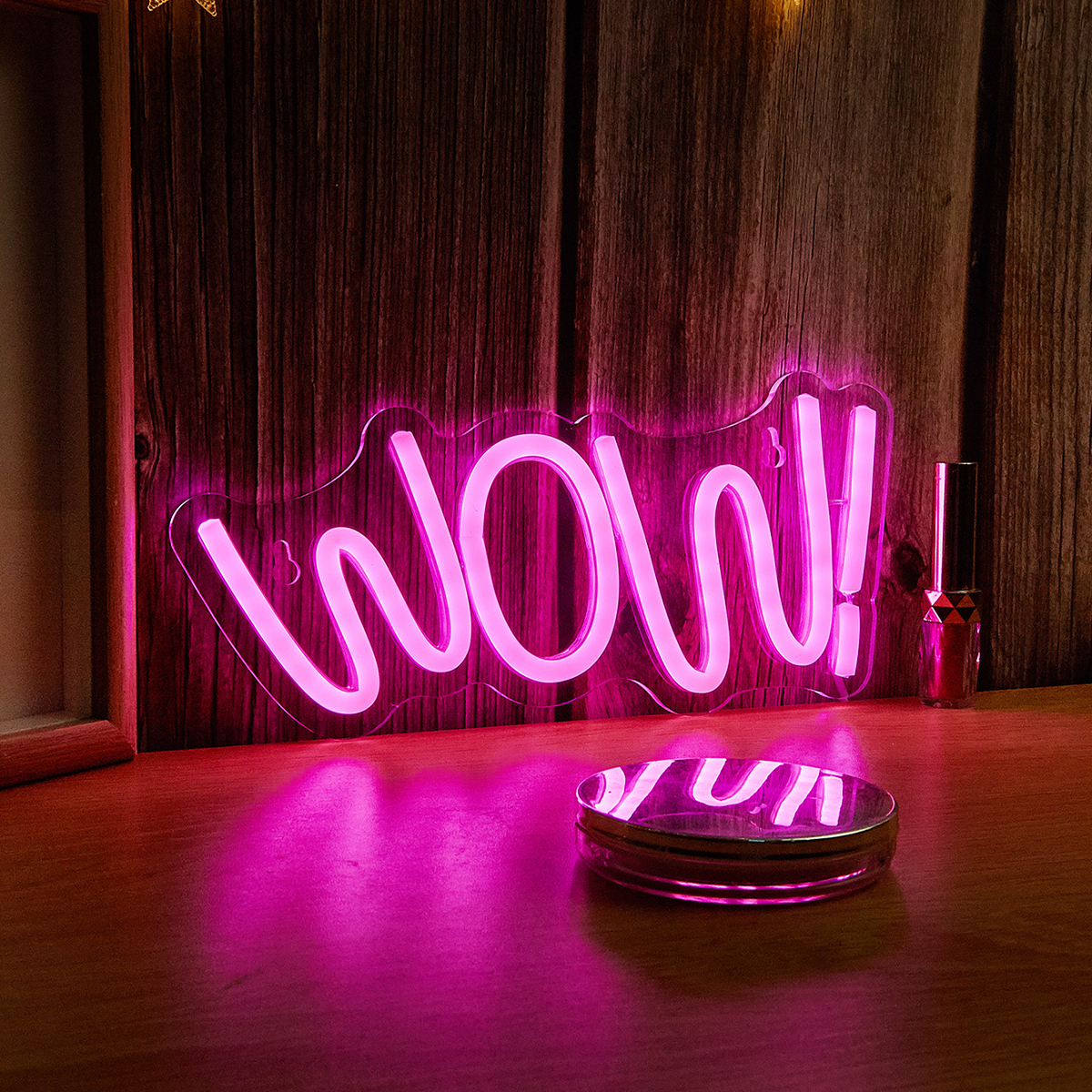 Lighting Decor Wow - Chi-buy LED 네온 WOW USB 전원