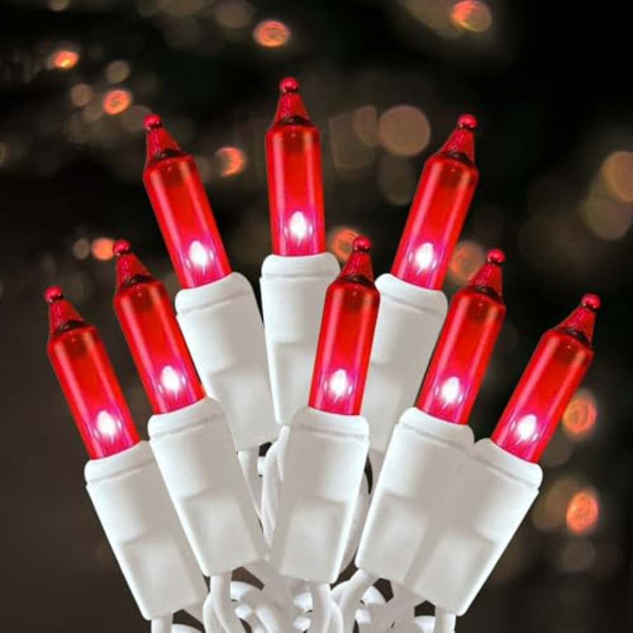 Outdoor Lighting Wedding Decor - 크리스마스 조명 100개입 크리스마스 트리 스트링