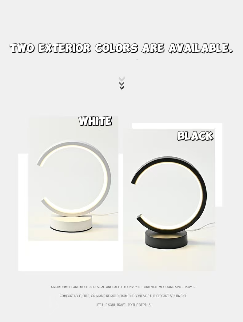 Lighting Decor Living Room - 20CM LED 간단한 원형 링 테이블