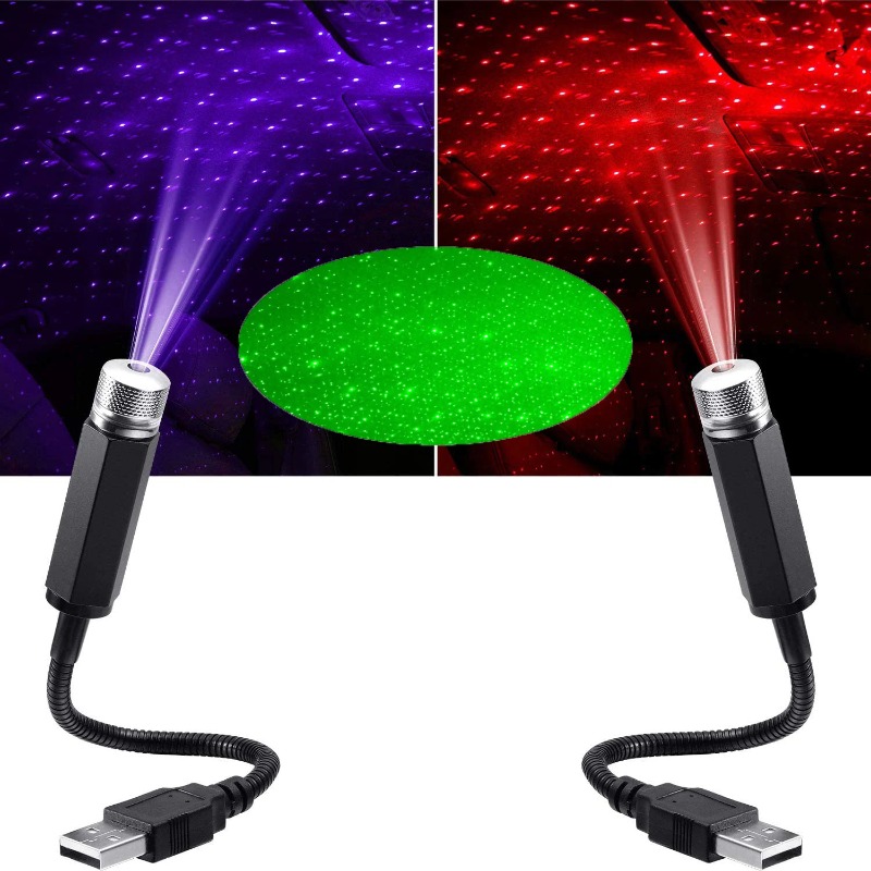 Lighting Decor For Diwali - 차량용 로맨틱 LED 별빛 하늘 무드등