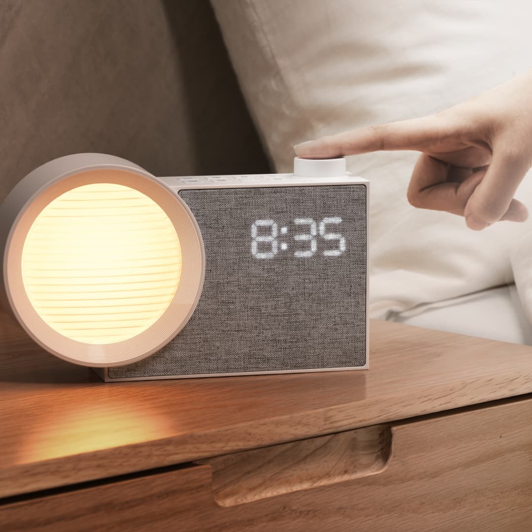 Room Decor Lighting Lamp - WILIT LED 무드등 알람 시계, 백색소음