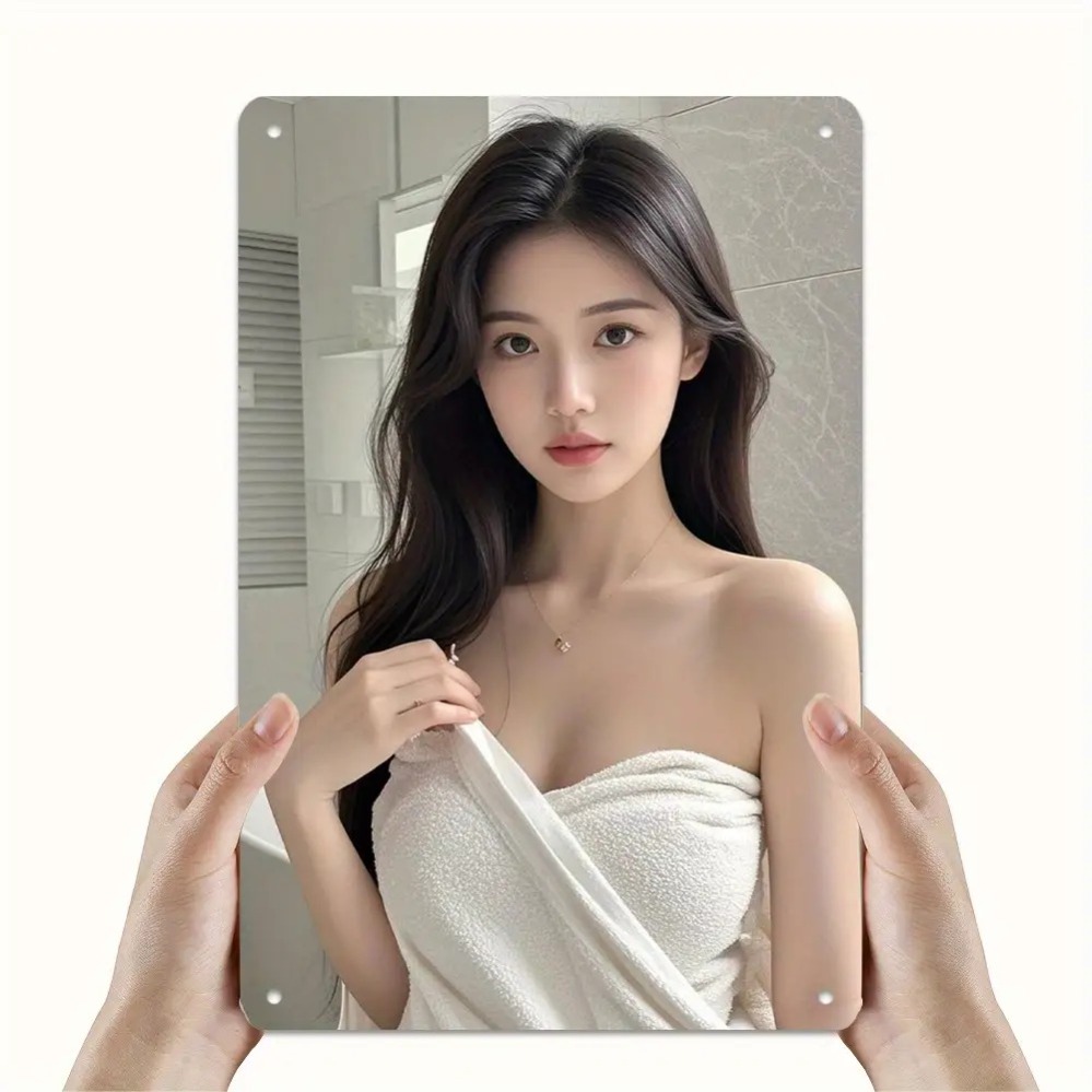 브랜드 레트로 메탈 