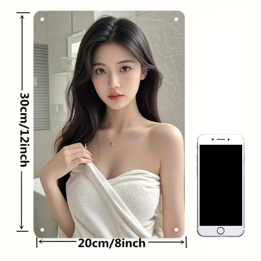 브랜드 레트로 메탈 