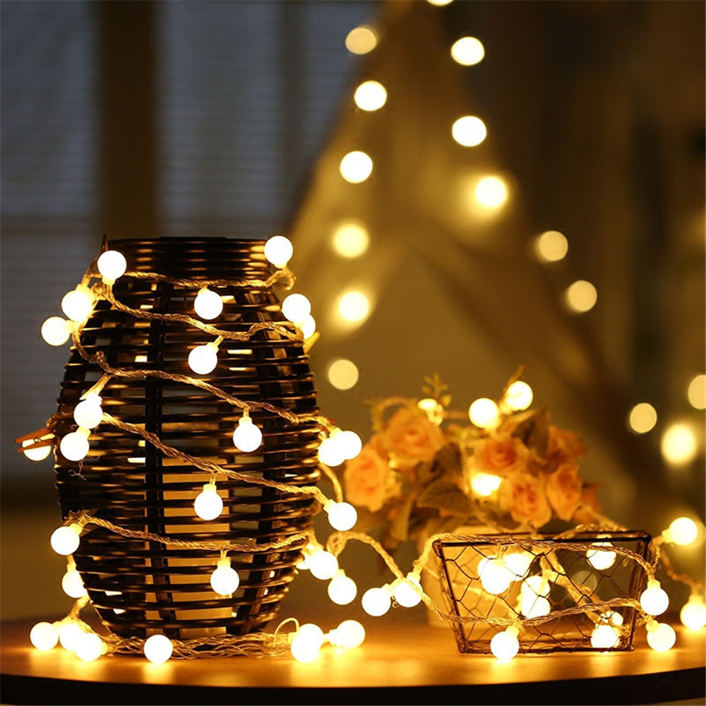 3-10M 태양광/USB/배터리 스트링 조명, 요정 글 - Lighting Decor Living Room 리뷰 및 가격