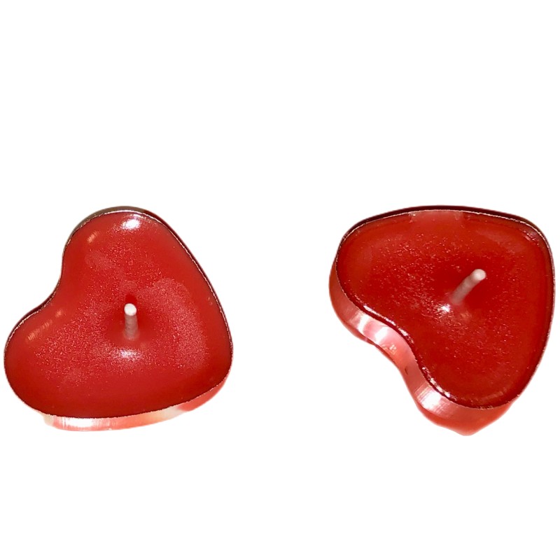 100 세트 하트 모양의 빈 알루미늄 Tealight  - Candle Holder Set 리뷰 및 가격