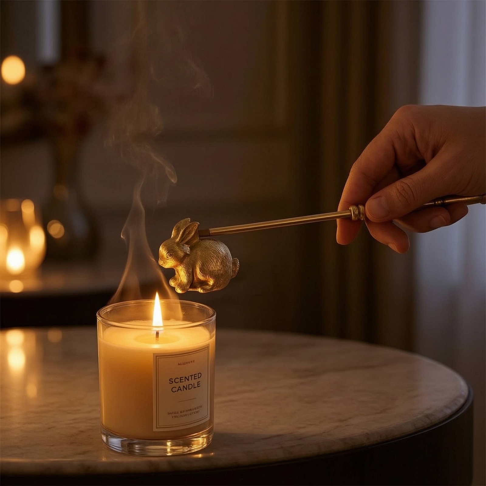 토끼 머리 모양 황동 캔들 스너퍼, 장식용 캔들 스너퍼 - Candle Holder Set 리뷰 및 가격