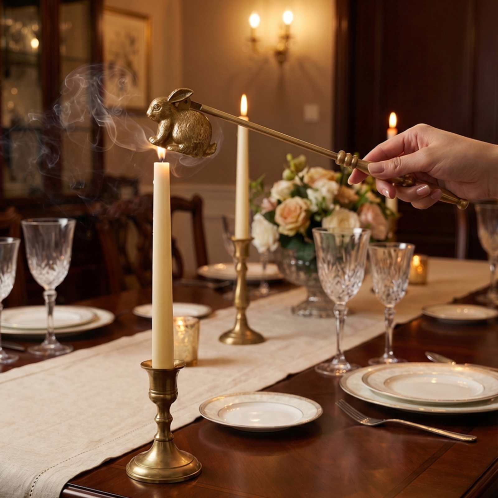 토끼 머리 모양 황동 캔들 스너퍼, 장식용 캔들 스너퍼 - Candle Holder Set 리뷰 및 가격