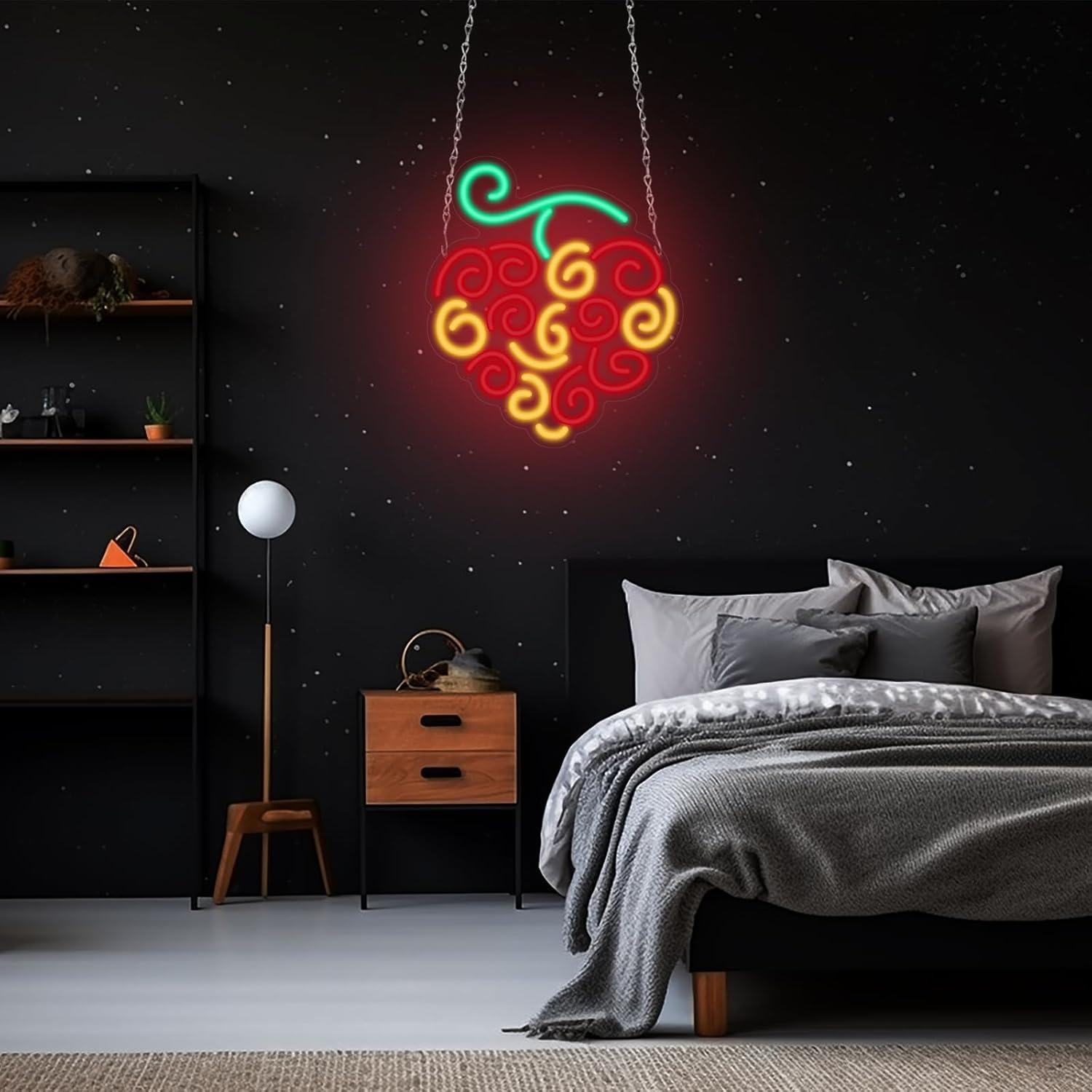 사이버 과일 네온사인 USB 디밍 가능 LED 조명 ( - Lighting Decor Living Room 리뷰 및 가격