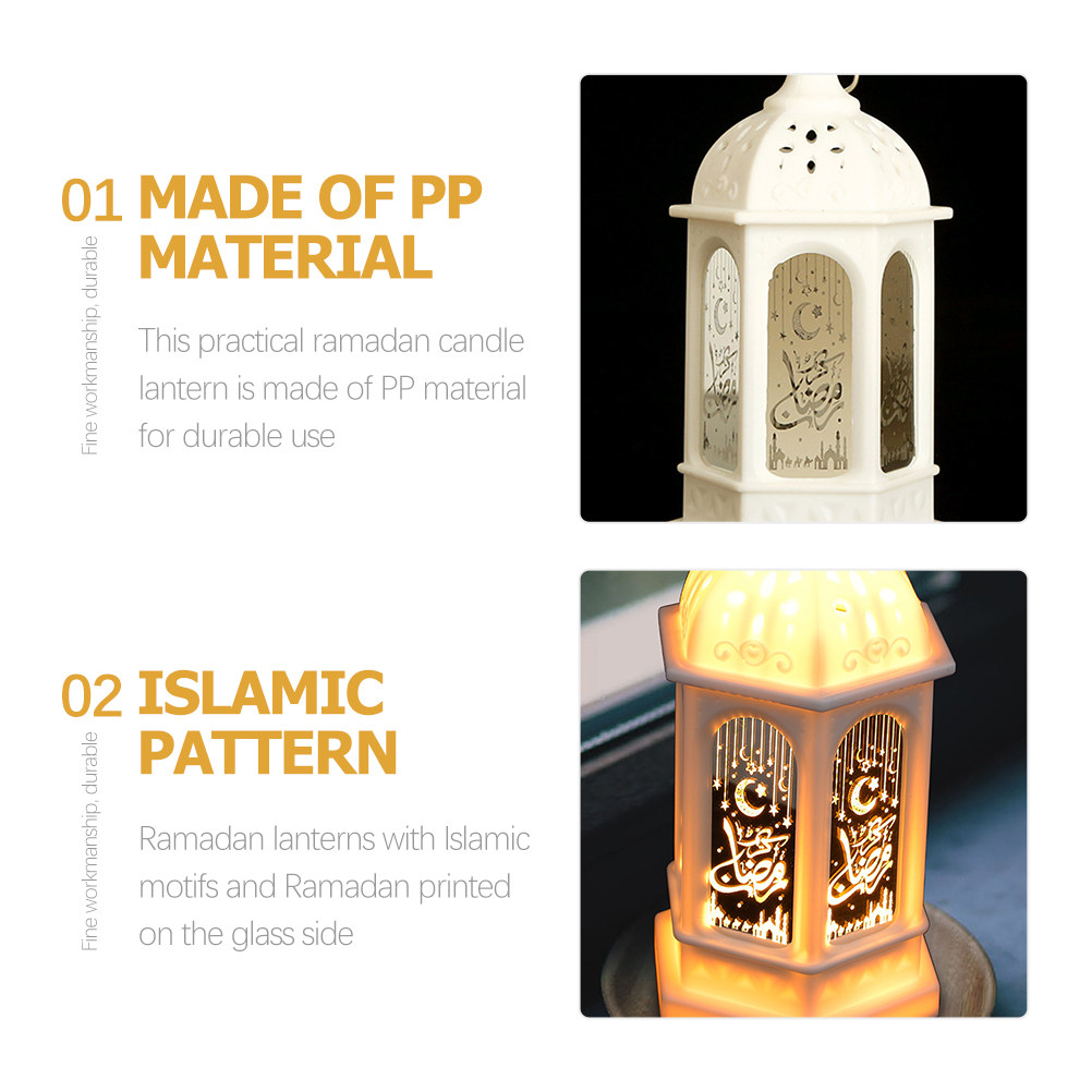 2Pcs 레트로 미니 랜턴 라마단 랜턴 LED 라이트  - Room Decor Lighting Lamp 리뷰 및 가격