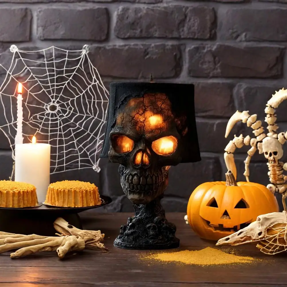 할로윈 용암석 해골 램프, 할로윈 파티 장식용 무드등, - Lighting Decor For Diwali 리뷰 및 가격