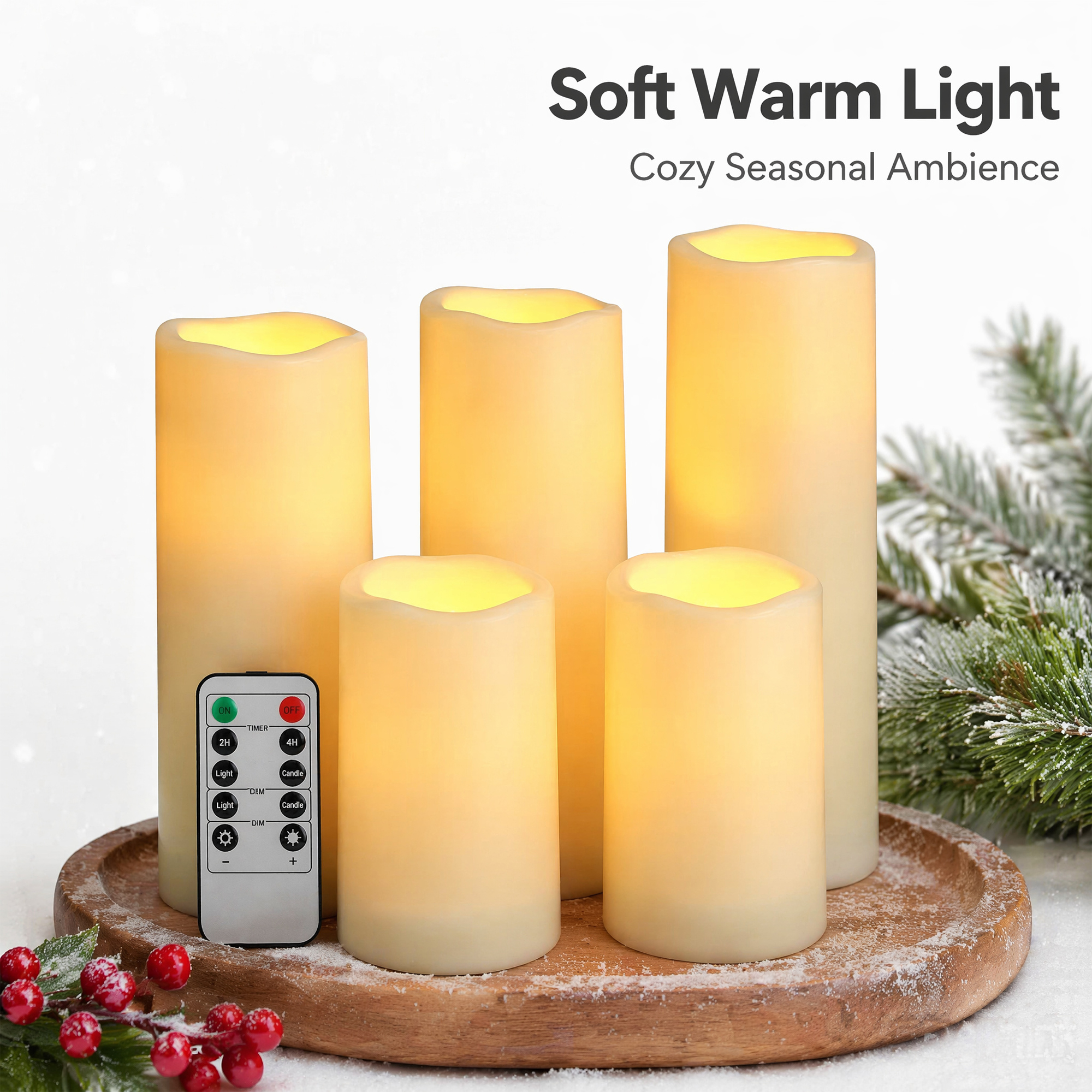 무화염 LED 기둥 양초, 리모컨 타이머 포함 방수,  - Outdoor Lighting Wedding Decor 리뷰 및 가격