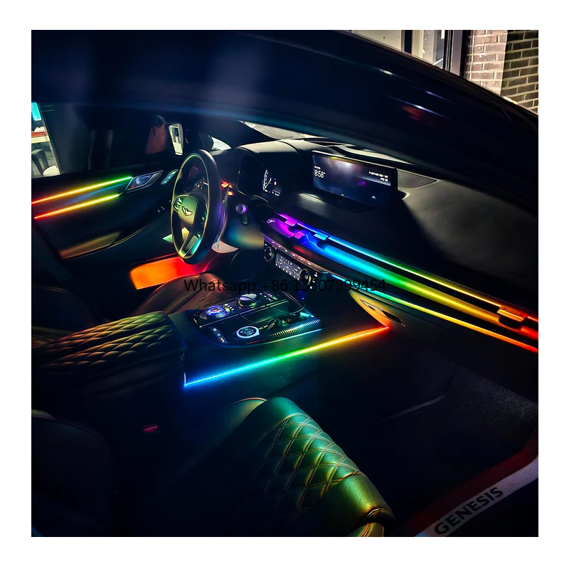 공장가 유니버설 앰비언트 256색 LED 무드등 자동차 - Lighting Interior Decor 리뷰 및 가격