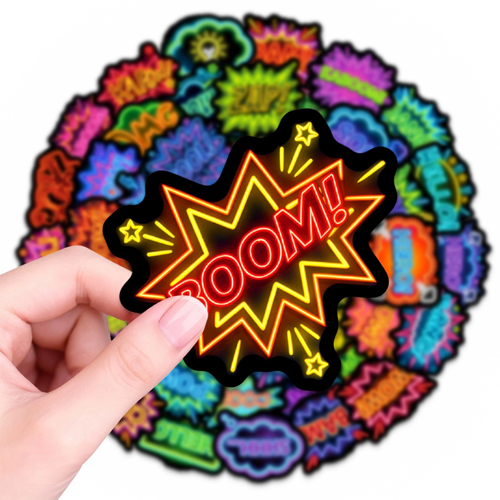 10/30/50pcs BOOM POW OMG WOW 폭 - Lighting Decor Wow 리뷰 및 가격