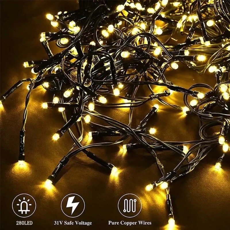 USB LED 요정 스트링 조명, 방수 크리스마스 트리 - Lighting Tree Decor 리뷰 및 가격