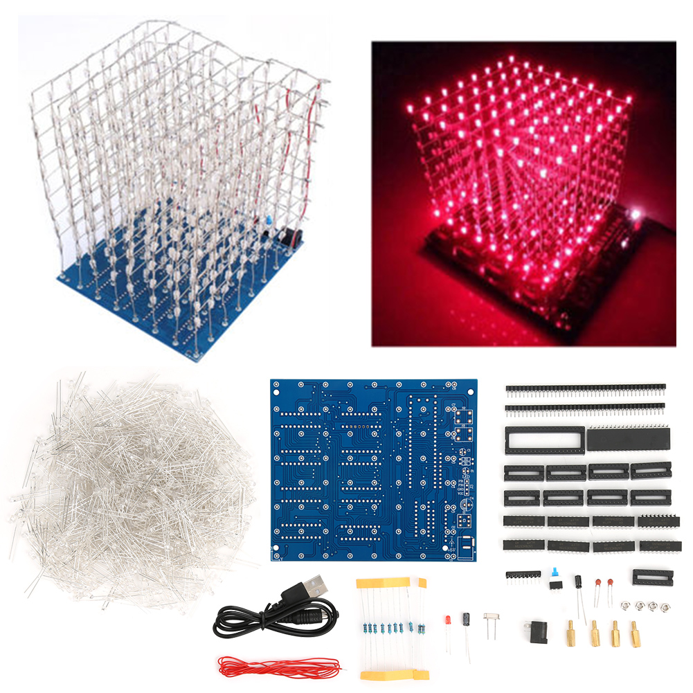 3D LED 조명 정육면체 키트 3D LED 조명 정육 - Home Decor Lighting Manufacturer 리뷰 및 가격