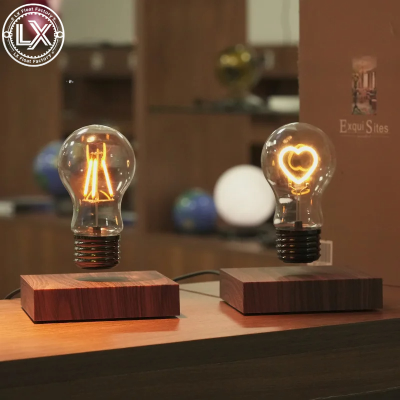자석 부상 무선 LED 전구 데스크 램프, 특별한 선물 - Lighting Decor For Diwali 리뷰 및 가격