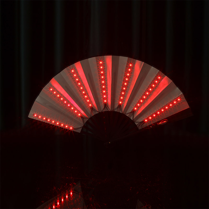 Led 빛으로 접는 손 팬 휴대용 빛 댄스 밤 쇼 DJ - Lighting Decor For Diwali 리뷰 및 가격