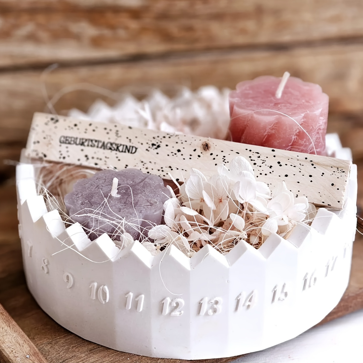 1세트 어드벤트 캘린더 실리콘 몰드 - 카운트다운 캔들 - Candle Holder Set 리뷰 및 가격