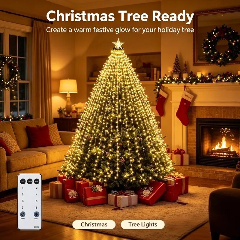 방수 USB LED 스트링 조명, 크리스마스 트리 웨딩 - Lighting Tree Decor 리뷰 및 가격