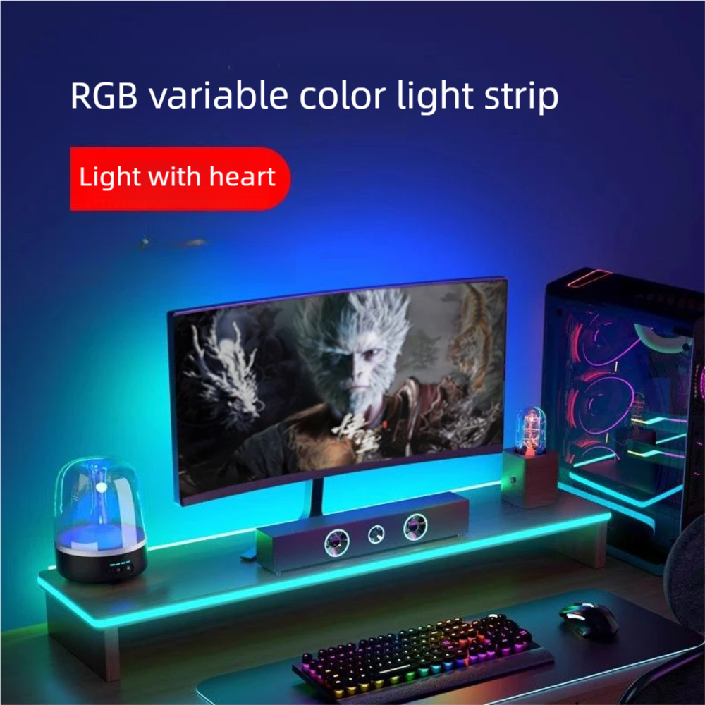 RGB 5050 블루투스 LED 스트립 조명 멀티 컬러 - Lighting Decor For Diwali 리뷰 및 가격