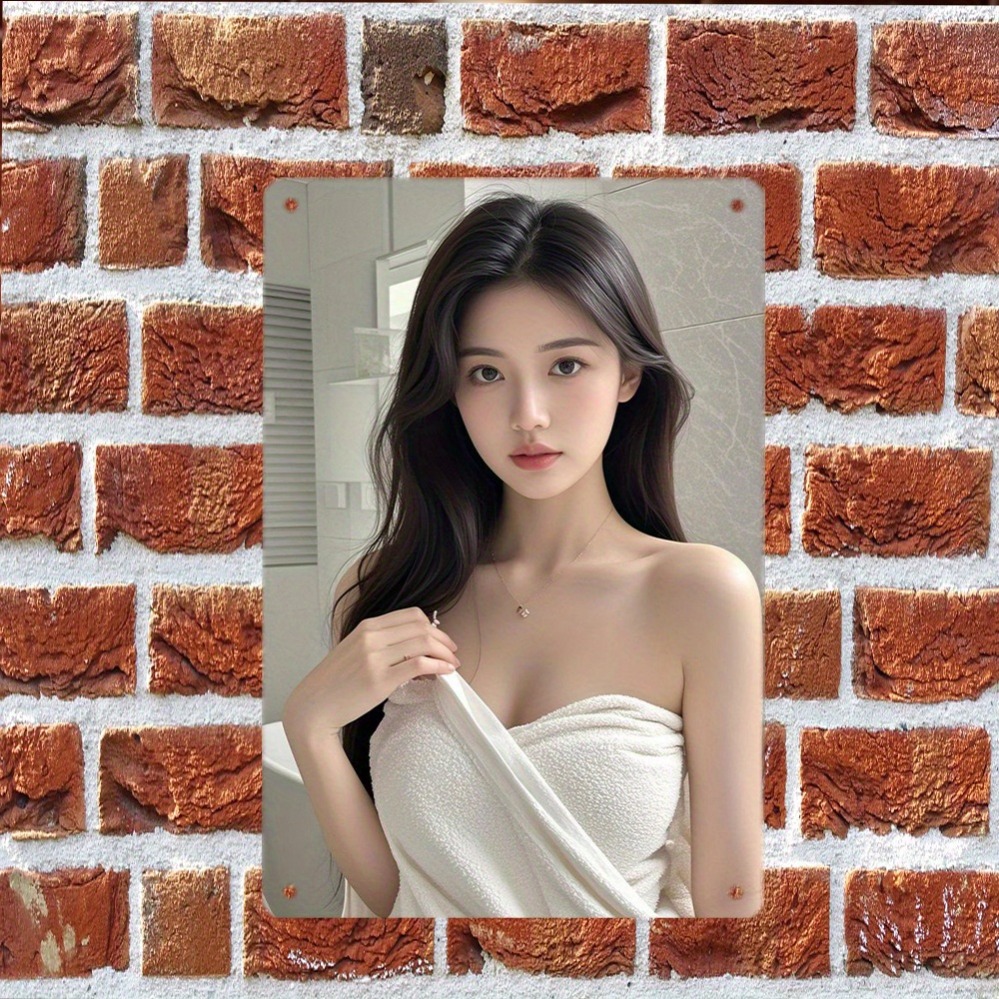 브랜드 레트로 메탈 