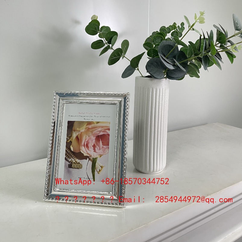 유럽 고급 장식 조명 럭셔리 실버 테이블 사진 금속 액 - Lighting Decor Photos 리뷰 및 가격