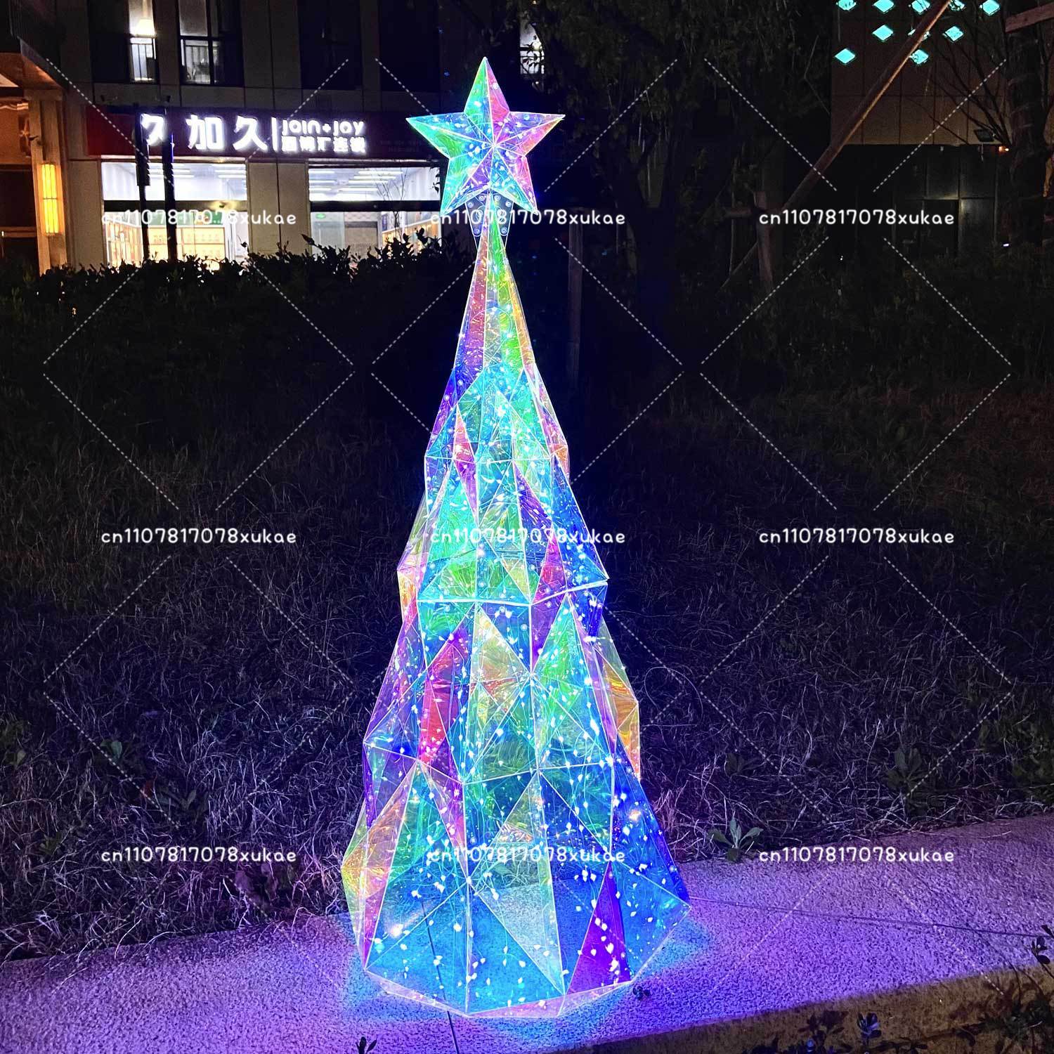 색상 변경 LED 크리스마스 트리 조명, 쇼핑몰, 상점 - Lighting Tree Decor 리뷰 및 가격
