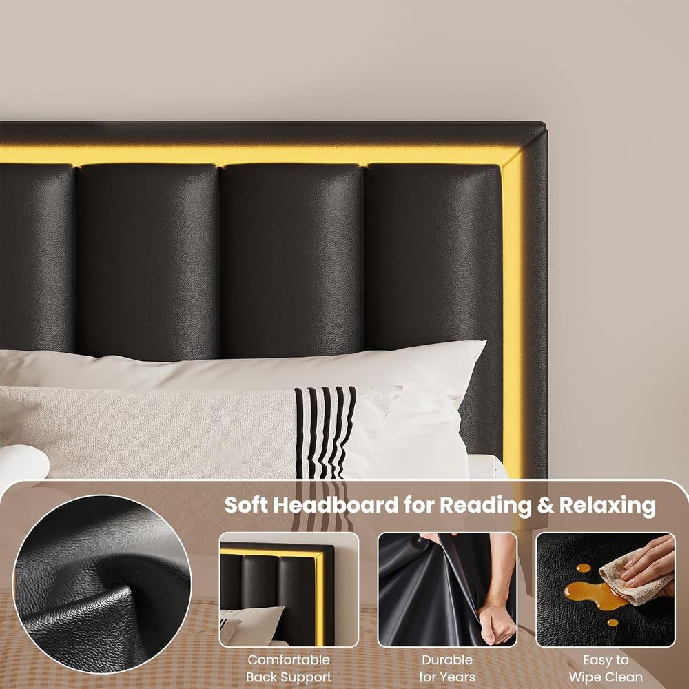 IMMERSTABLE 퀸 사이즈 침대(보드 및 4개의  - Furniture Lighting & Decor Magazine 리뷰 및 가격