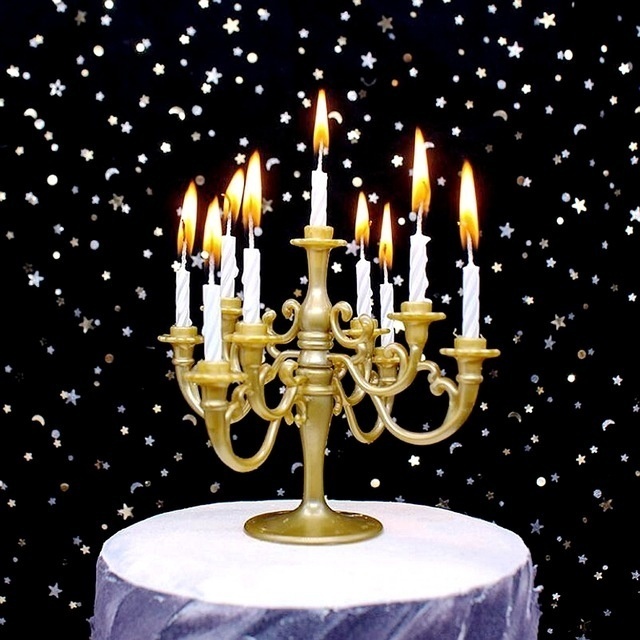 2026 9개/세트 양초와 캔들스틱 브래킷 케이크 토퍼 - Candle Holder Set 리뷰 및 가격
