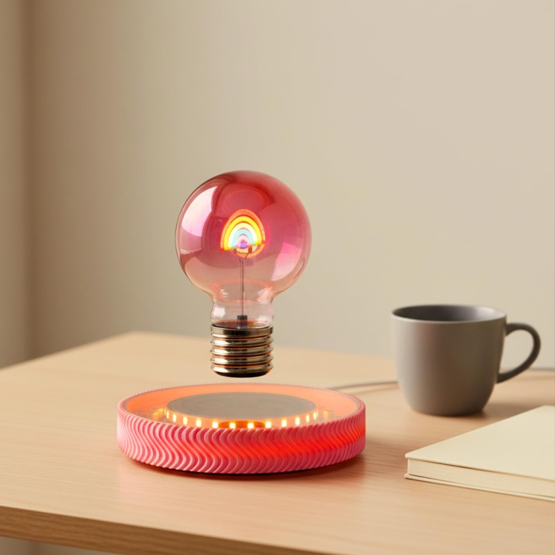 무선 LED 전구 데스크 램프, 공중 부양되는 디자인으 - Lighting Decor For Diwali 리뷰 및 가격