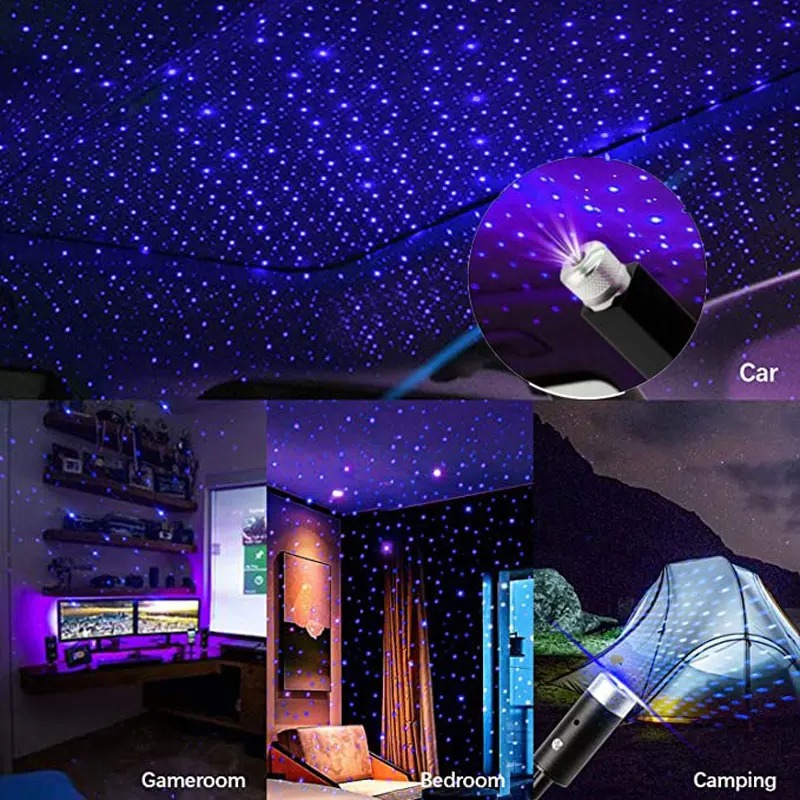 차량용 로맨틱 LED 별빛 하늘 무드등 5V USB 전 - Lighting Decor For Diwali 리뷰 및 가격