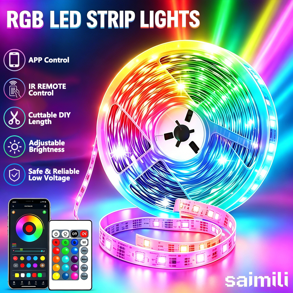 USB RGB LED 스트립 SMD3535 앱 및 리모 - Lighting Decor For Diwali 리뷰 및 가격