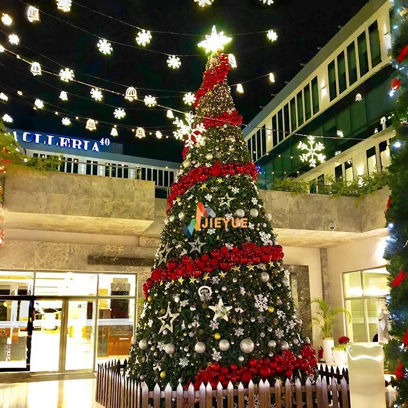 고품질 대형 장식용 야외 인공 크리스마스 트리 5M 5 - Lighting Tree Decor 리뷰 및 가격