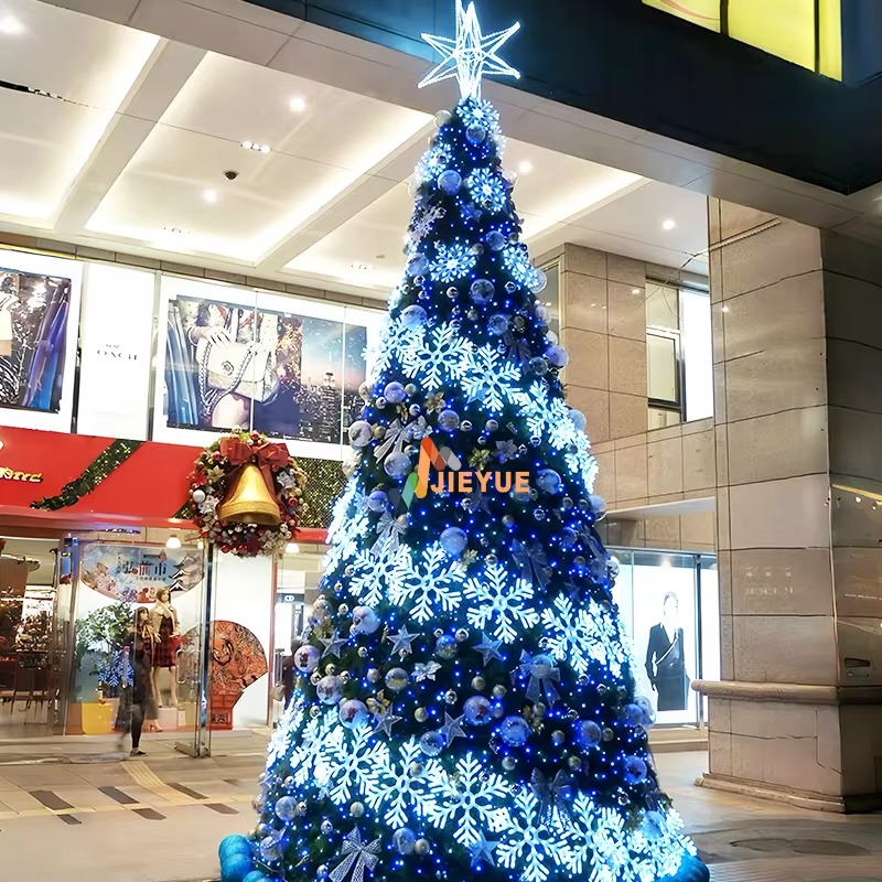 고품질 대형 장식용 야외 인공 크리스마스 트리 5M 5 - Lighting Tree Decor 리뷰 및 가격