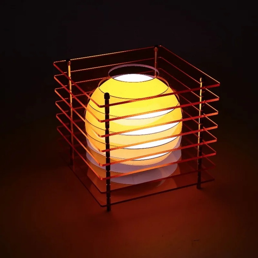 DIY 달 모양 램프 아크릴 천겹 램프 데스크탑 장식품 - Room Decor Lighting Lamp 리뷰 및 가격