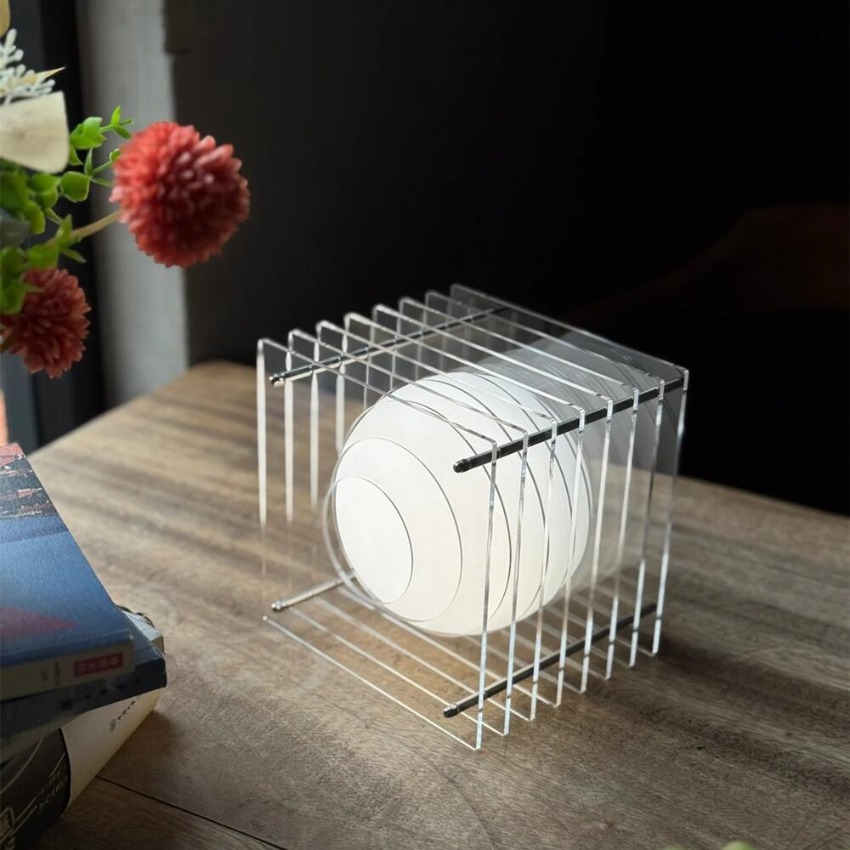 DIY 달 모양 램프 아크릴 천겹 램프 데스크탑 장식품 - Room Decor Lighting Lamp 리뷰 및 가격