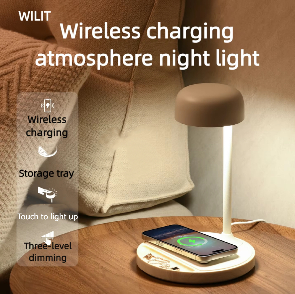 WILIT LED 책상 램프 무선 충전 학생 기숙사 사 - Room Decor Lighting Lamp 리뷰 및 가격