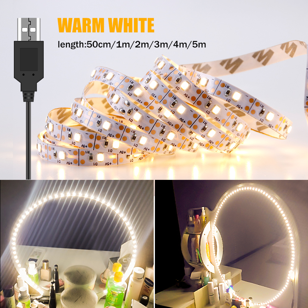 DC5V LED 메이크업 거울 라이트 스트립 USB 드 - Lighting Decor For Diwali 리뷰 및 가격