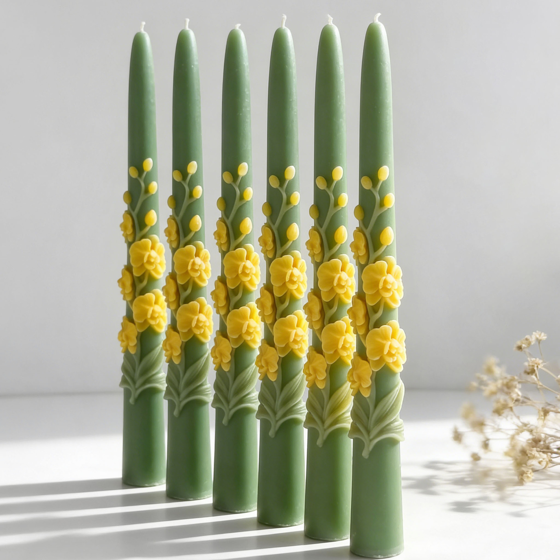 3D 롱 스템 팔레놉시스 난초 꽃무늬 실리콘 몰드 DI - Candle Holder Set 리뷰 및 가격