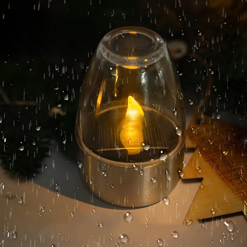 LED 태양 촛불 라이트 불꽃 없는 충전식 야간 조명  - Outdoor Lighting Wedding Decor 리뷰 및 가격