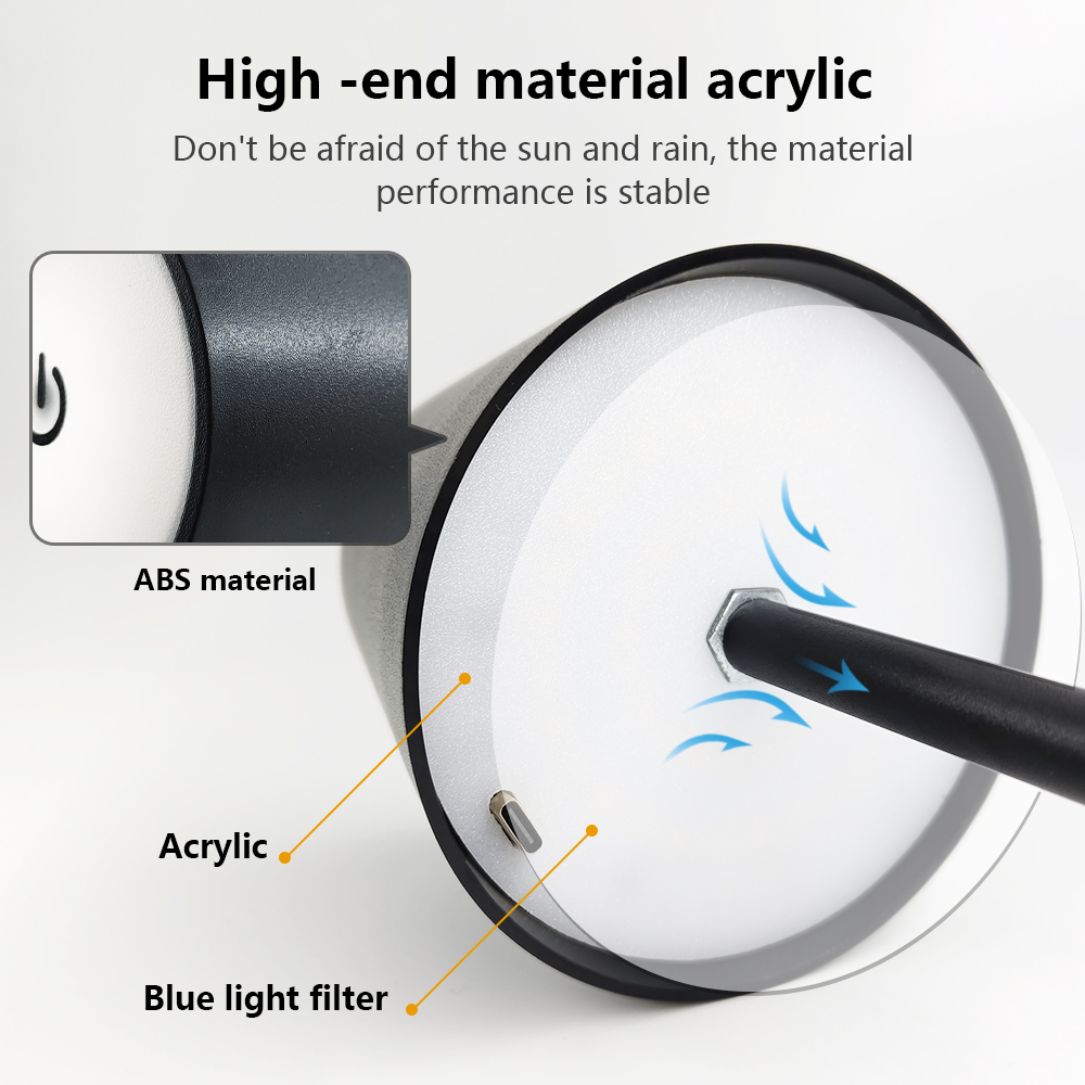 LED 충전식 책상 조명 무선 테이블 램프 무단계 디밍 - Room Decor Lighting Lamp 리뷰 및 가격