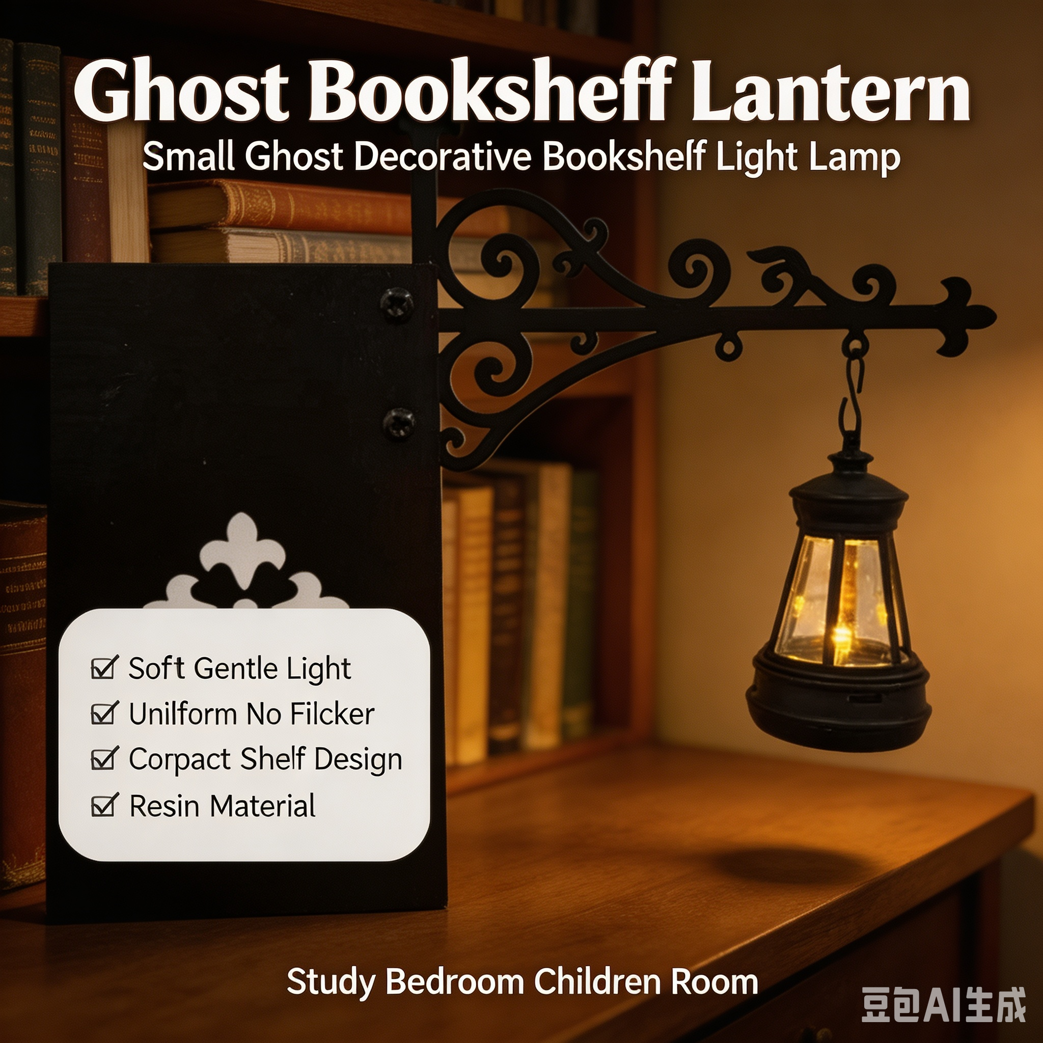 레트로 고딕 책꽂이 램프 도서관 랜턴 LED 무드등 미 - Room Decor Lighting Lamp 리뷰 및 가격